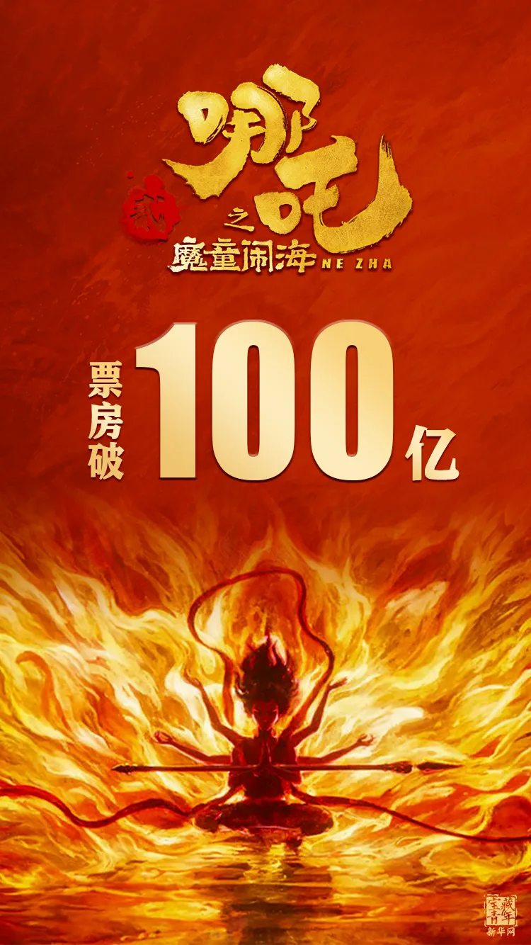 炸裂!《哪吒2》破百亿!!网友:什么叫我命由我不由天! 第1张 炸裂!《哪吒2》破百亿!!网友:什么叫我命由我不由天! 第1张