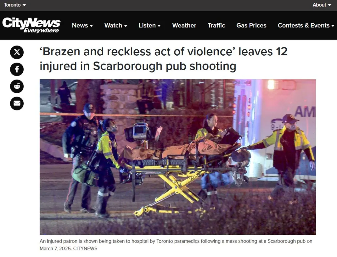 多伦多突发大规模枪击案,“持步枪无差别扫射!” 事发繁华商圈,很多华人爱逛! 第5张 多伦多突发大规模枪击案,“持步枪无差别扫射!” 事发繁华商圈,很多华人爱逛! 第5张